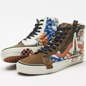 [New] VANS Sk8-Hi Reissue CAP Mixed Textile Sneaker Color: Mixed